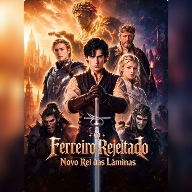 Capa ilustrativa de O Ferreiro Rejeitado: Novo Rei das Lâminas